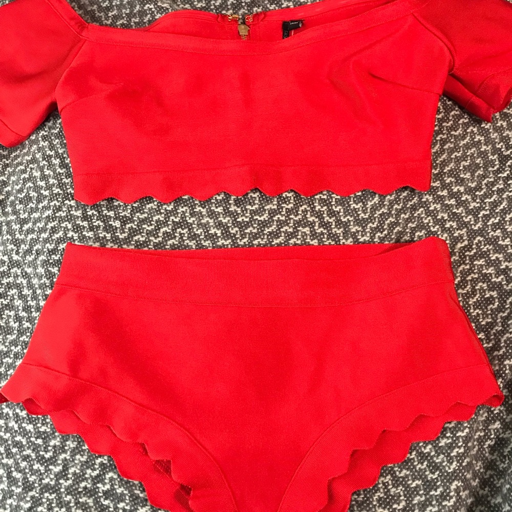 Fashion nova red bikini